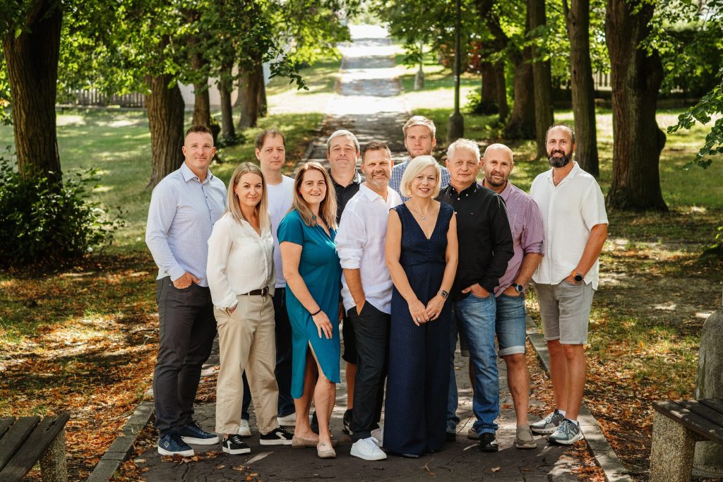 Společná fotografie kandidátky HRDĚJOVICE 2022